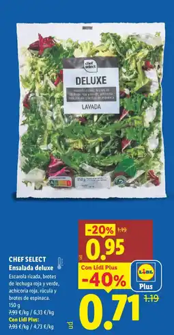 Lidl CHEF SELECT Ensalada deluxe oferta