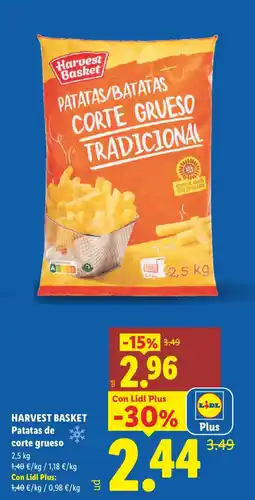 Lidl HARVEST BASKET Patatas de corte grueso oferta