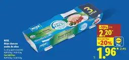 Lidl NIXE Atún claro en aceite de oliva oferta