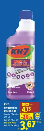 Lidl KH7 Fregasuelos insecticida oferta