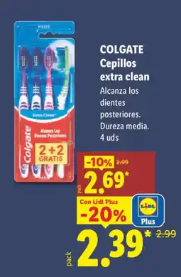 Lidl COLGATE Cepillos extra clean oferta