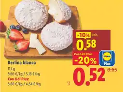 Lidl Berlina blanca oferta