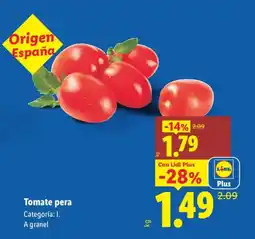 Lidl Tomate pera oferta