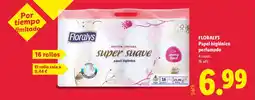 Lidl FLORALYS Papel higiénico perfumado oferta