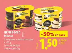 Lidl NESTLÉ GOLD Mousse oferta