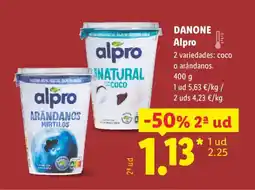 Lidl DANONE Alpro oferta