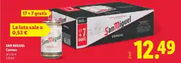 Lidl SAN MIGUEL Cerveza oferta