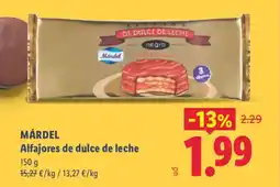 Lidl MÁRDEL Alfajores de dulce de leche oferta