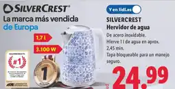 Lidl SILVERCREST Hervidor de agua oferta