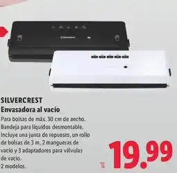 Lidl SILVERCREST Envasadora al vacío oferta