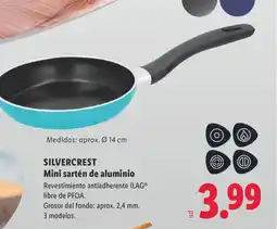 Lidl SILVERCREST Mini sartén de aluminio oferta