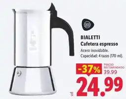 Lidl BIALETTI Cafetera espresso oferta