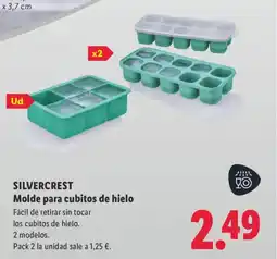 Lidl SILVERCREST Molde para cubitos de hielo oferta
