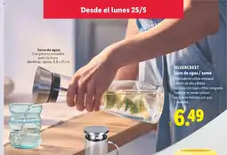 Lidl Jarra de agua oferta