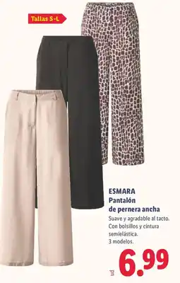 Lidl ESMARA Pantalón de pernera ancha oferta