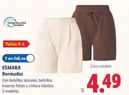 Lidl ESMARA Bermudas oferta