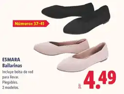 Lidl ESMARA Bailarinas oferta