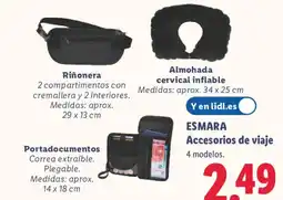 Lidl ESMARA Accesorios de viaje oferta