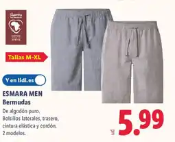 Lidl ESMARA MEN Bermudas oferta