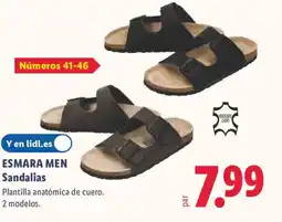 Lidl ESMARA MEN Sandalias oferta