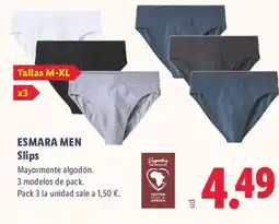 Lidl ESMARA MEN Slips oferta