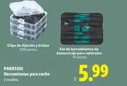 Lidl PARKSIDE Herramientas para coche oferta