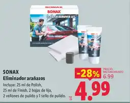 Lidl SONAX Eliminador arañazos oferta