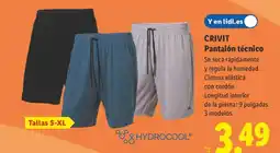 Lidl CRIVIT Pantalón técnico oferta
