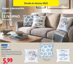 Lidl LIVARNO Cojín decorativo oferta