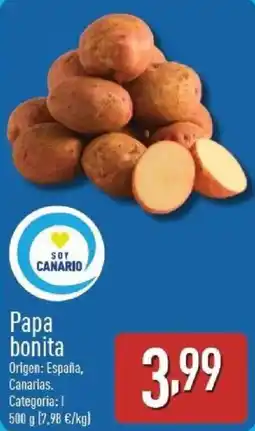 ALDI Papa bonita oferta