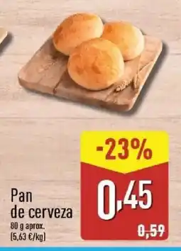 ALDI Pan de cerveza oferta