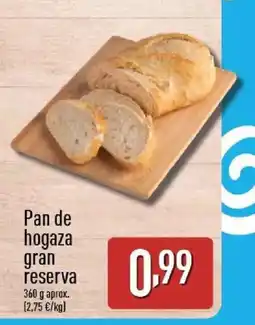 ALDI Pan de hogaza gran reserva oferta