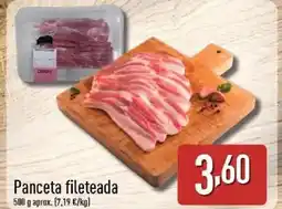 ALDI Panceta fileteada oferta
