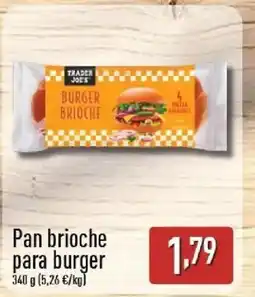 ALDI Pan brioche para burger oferta