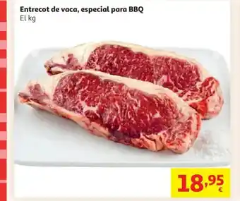 Entrecot de vaca, especial para BBQ