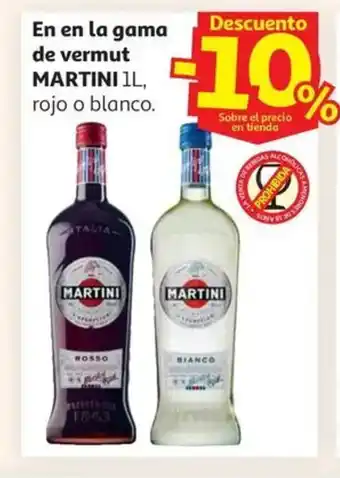 MARTINI En en la gama de vermut