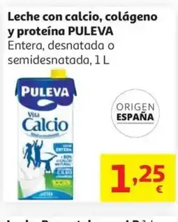 Alcampo PULEVA Leche con calcio, colágeno y proteína oferta