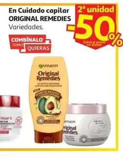 Alcampo ORIGINAL REMEDIES En En Cuidado capilar oferta