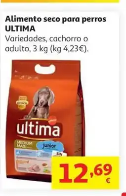 Alcampo ULTIMA Alimento seco para perros oferta