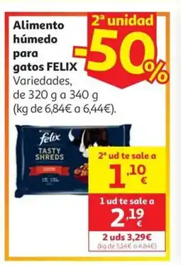 Alcampo FELIX Alimento húmedo para gatos oferta