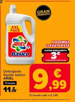 Supeco ARIEL Detergente líquido básico oferta