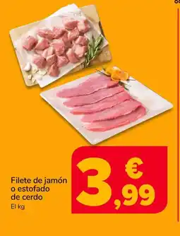Supeco Filete de jamón o estofado de cerdo oferta