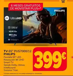 Supeco PHILIPS TV 65" PUS7000/12 oferta
