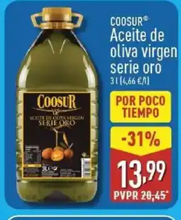 ALDI COOSUR Aceite de oliva virgen serie oro oferta