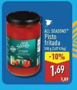 ALDI ALL SEASONS Pisto fritada oferta