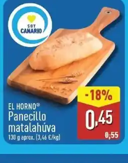 ALDI EL HORNO Panecillo matalahúva oferta