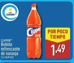 ALDI CLIPPER Bebida refrescante de naranja oferta
