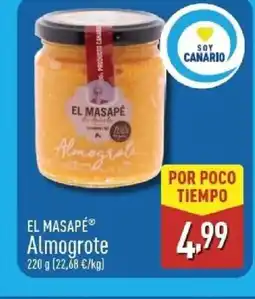 ALDI EL MASAPÉ Almogrote oferta