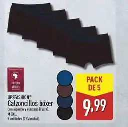 ALDI UP2FASHION Calzoncillos bóxer oferta