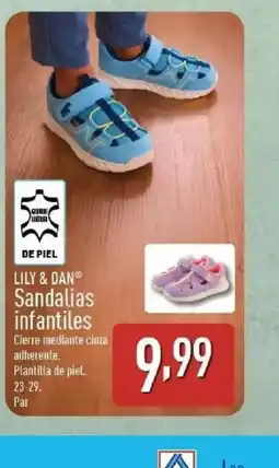 ALDI LILY & DAN Sandalias infantiles oferta
